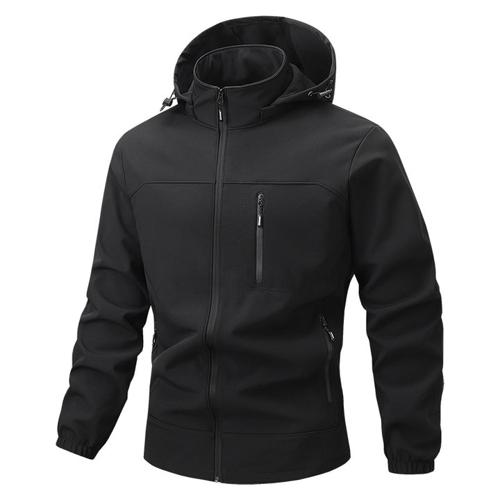 Herren Funktionale Sportjacke mit Kapuze und Jogginghose Echo Archiv