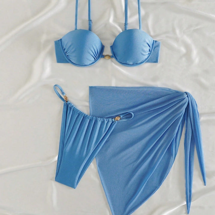 Damen Balconette-Bikini mit Überrock Echo Archiv