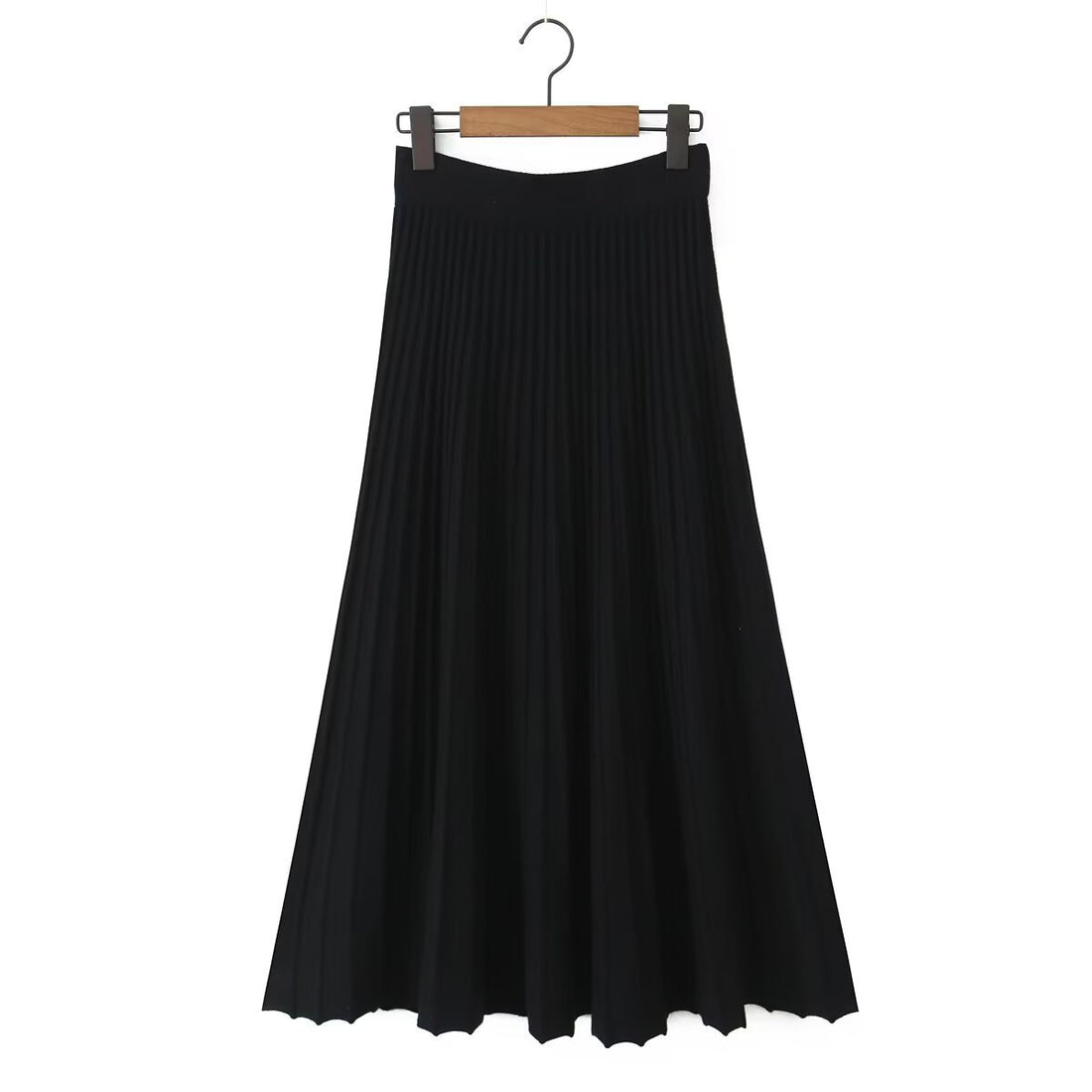 Damen Plissierter Maxi-Rock mit hohem Stretchbund Echo Archiv