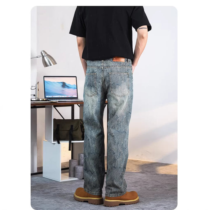 Herren Bequeme Jeans mit lässigem Schnitt Echo Archiv