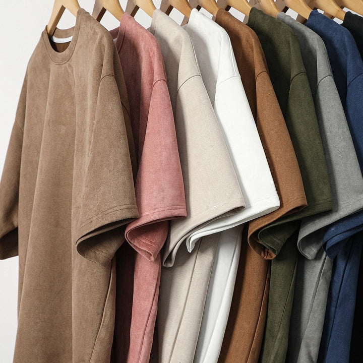 Herren lässiges Oversized T-Shirt aus weichem Material Echoarchiv