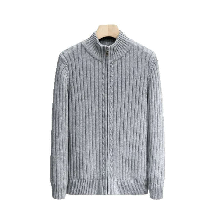 Stylischer Herren-Ripppullover mit hohem Kragen Echo Archive