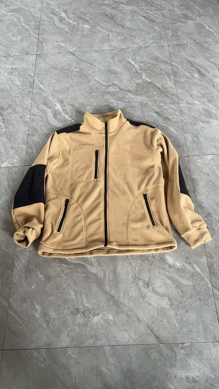 Herren Fleecejacke mit funktionalen Reißverschlusstaschen Echoarchiv