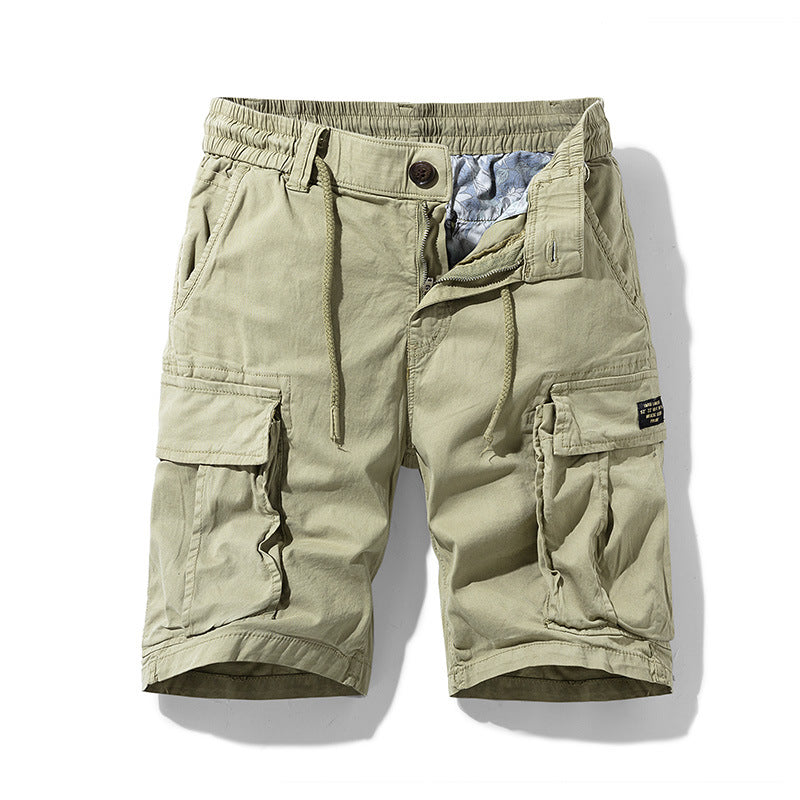 Herren Cargoshorts im urbanen Design mit multifunktionalen Taschen und verstellbarem Bund Echoarchiv