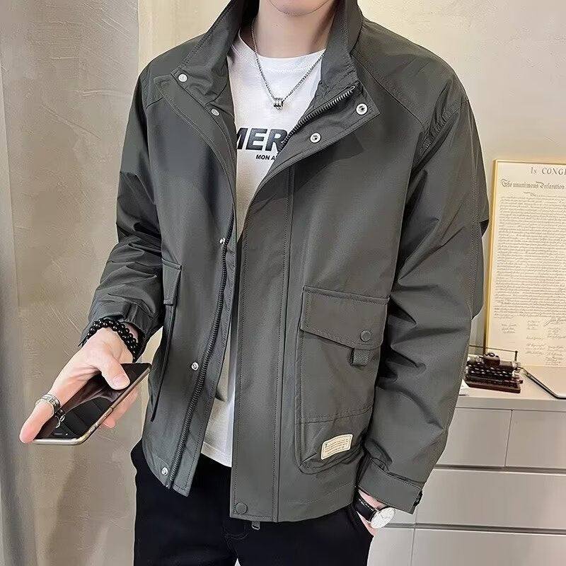 Herren Funktionale Utility-Jacke Echo Archiv