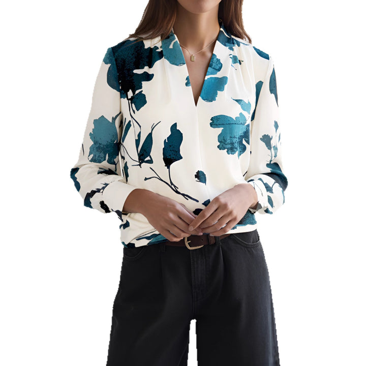 Damen Elegante Bluse mit floralem Muster Echo Archiv