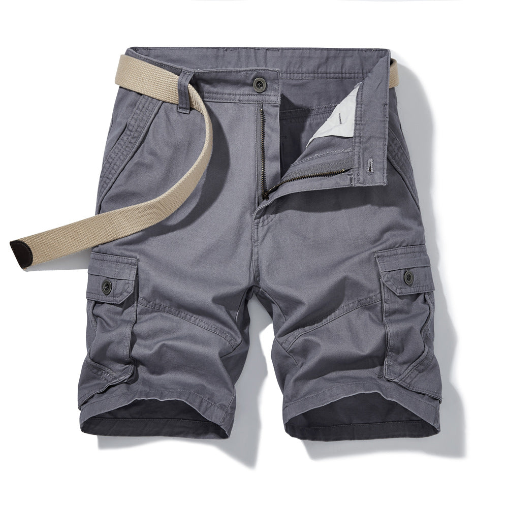 Herren funktionale Cargo-Shorts mit flexiblen Gürtelschlaufen und praktischen Seitentaschen Echoarchiv