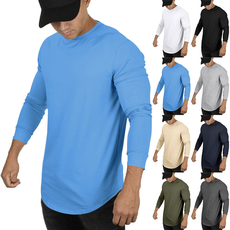 Herren Langarmshirt mit innovativem Schnitt und atmungsaktiver Struktur Echoarchiv