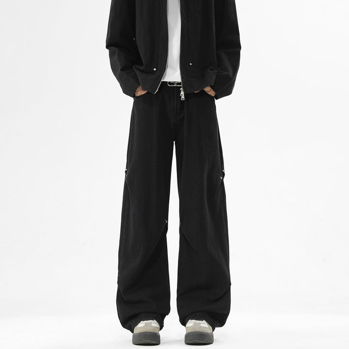 Herren baggy Jeanshose mit lässigem Schnitt und praktischen Taschen Echoarchiv
