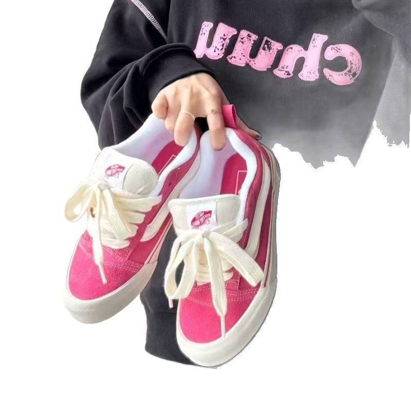 Damen Sneakers im Vintage-Stil mit farbigen Suede-Details Echo Archiv