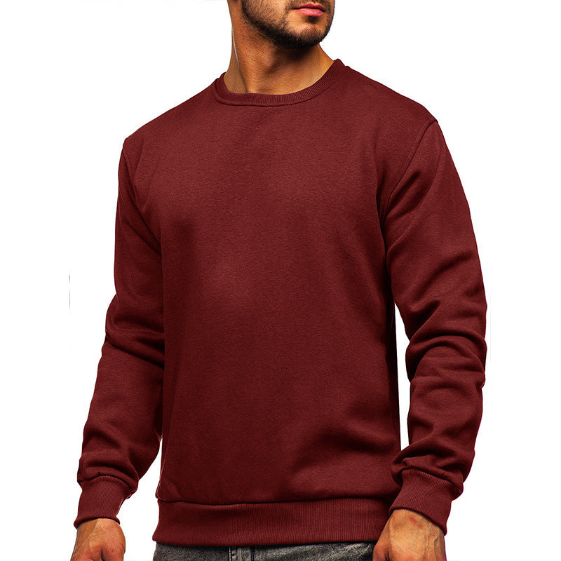 Herren Sweatshirt mit klassischem Rundhalsausschnitt und hochwertiger Baumwollmischung Echoarchiv