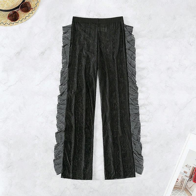 Damen Transparente Rüschenschlupfhose Echo Archiv