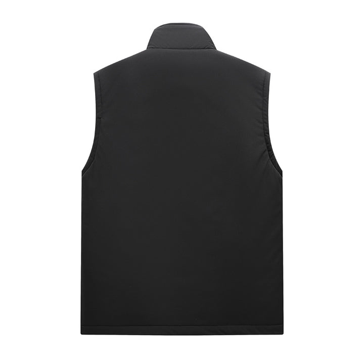 Herren Gefütterte Outdoor‑Utilityweste mit Teddy‑Inlay und Frontklappentaschen Echoarchiv