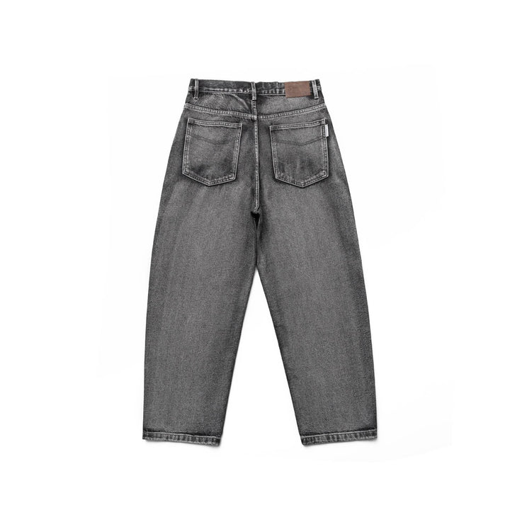 Damen Hochtaillierte Relaxed‑Straight‑Jeans mit geradem Bein und Five‑Pocket‑Design Echoarchiv