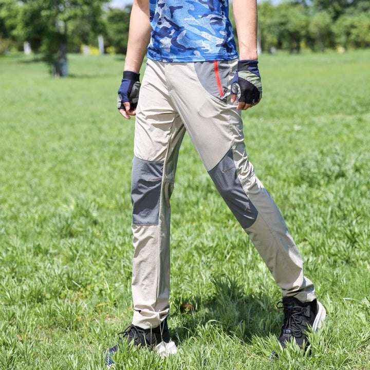 Herren nan leichte Stretch-Outdoorhose mit verstärkten Knien und ergonomischer Bewegungspasse Echo Archiv