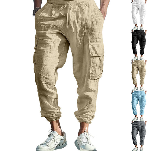 Herren Cargo-Hose mit elastischem Bund und praktischen Seitentaschen Echoarchiv 1759578019