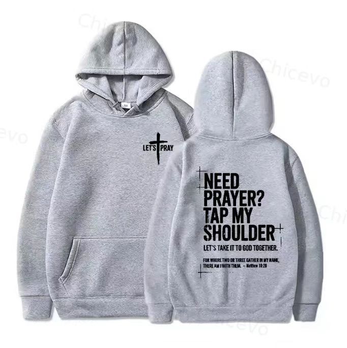Unisex Kapuzenpullover mit motivierendem Schriftzug Echoarchiv