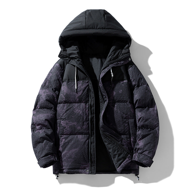 Herren warme Winter-Pufferjacke mit multifunktionalem Design Echoarchiv