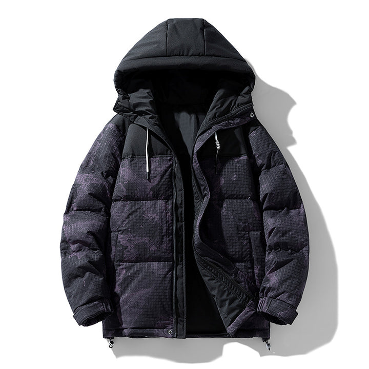 Herren warme Winter-Pufferjacke mit multifunktionalem Design Echoarchiv