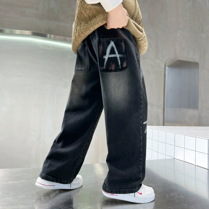 Herren weite Jeans Echo Archiv