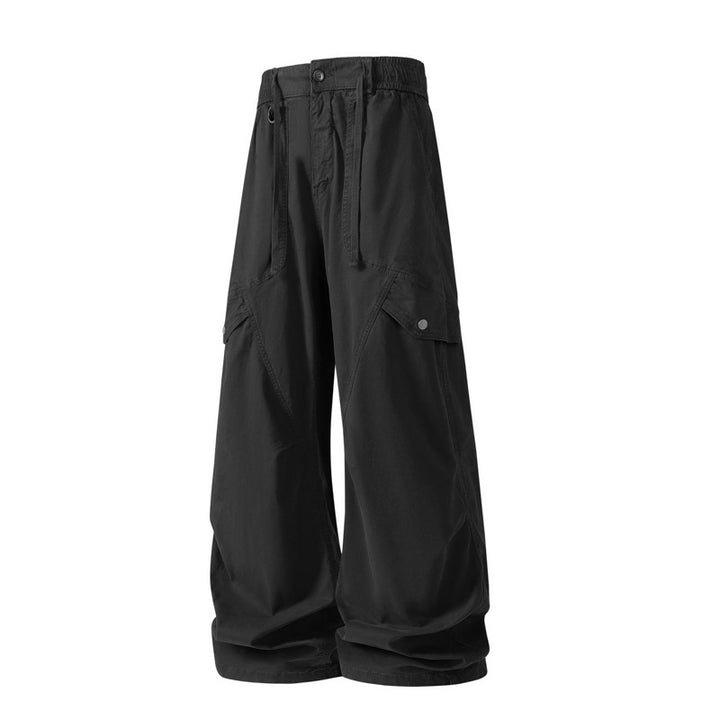 Herren Extraweite Baggy‑Cargohose im Utility‑Workwear‑Look mit elastischem Bund Echo Archiv