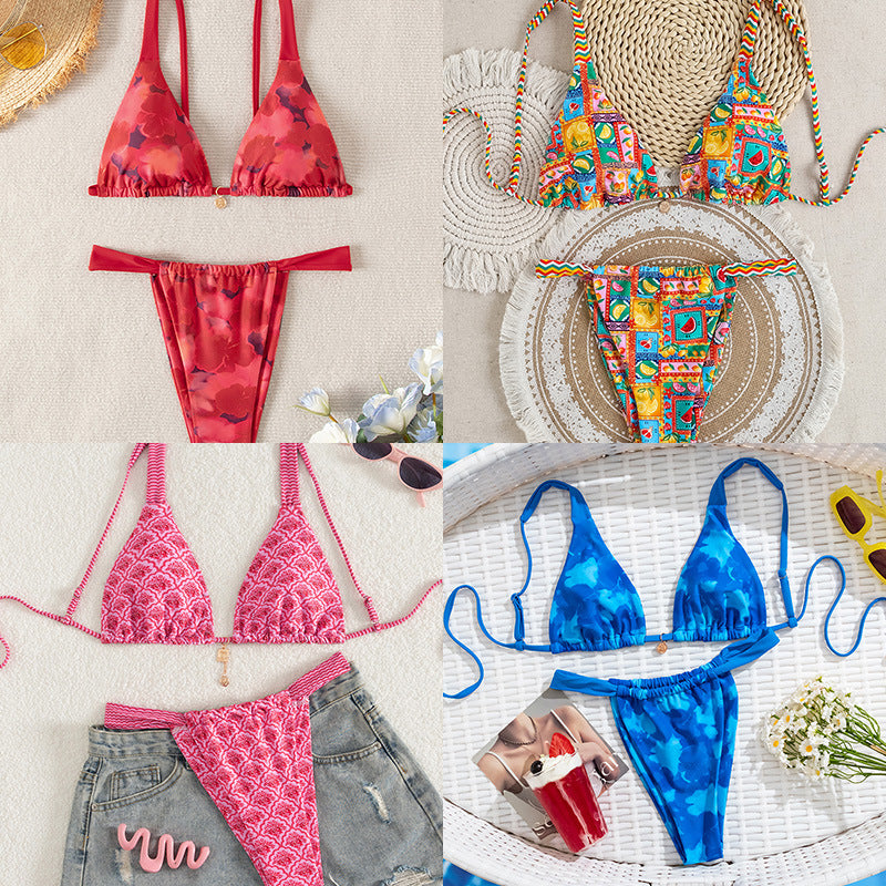 Damen Bikini-Set mit floralem Design Echo Archiv