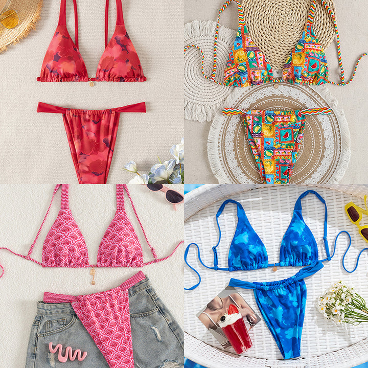 Damen Bikini-Set mit floralem Design Echo Archiv