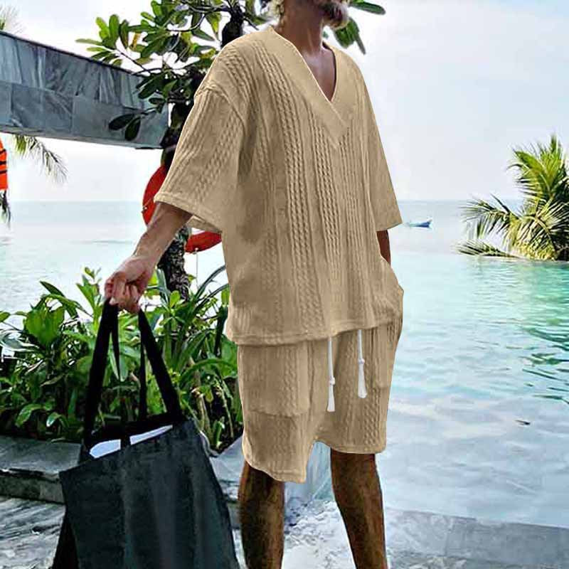 Herren luftige Strandbekleidung im lässigen Look Echoarchiv