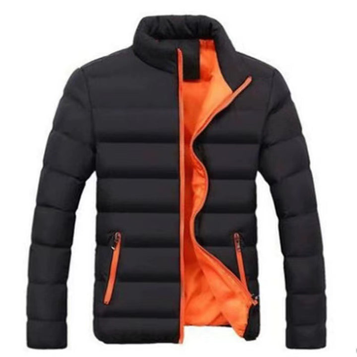 Herren nan gesteppte Thermojacke mit hohem Stehkragen und wasserabweisender Außenhülle Echo Archiv