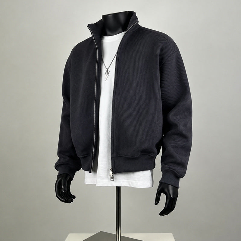 Herren Sportliche Gepolsterte Jacke Echo Archiv