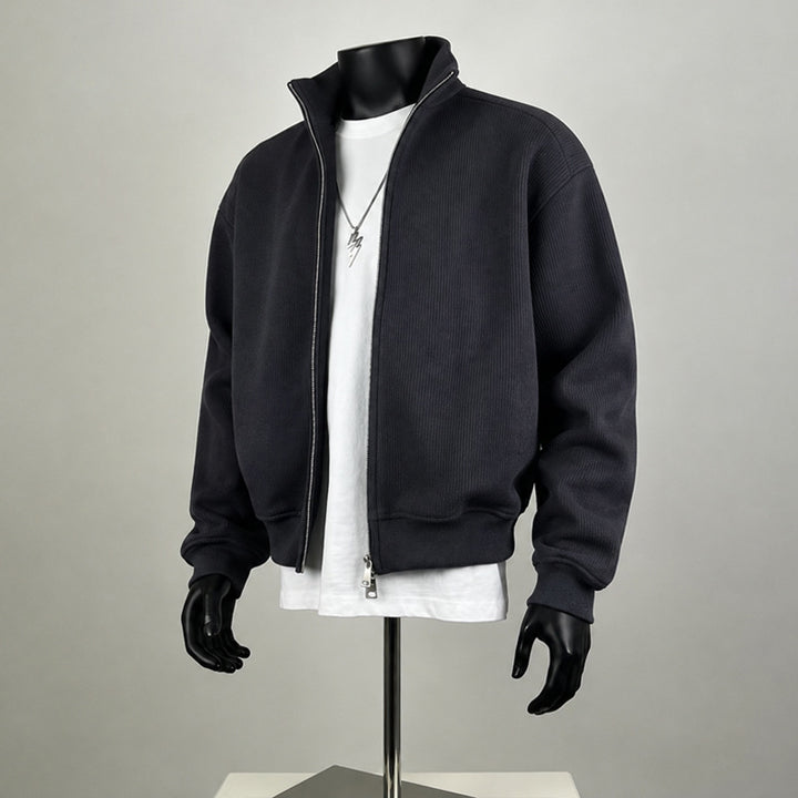Herren Sportliche Gepolsterte Jacke Echo Archiv