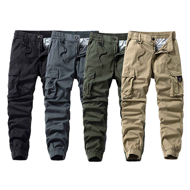 Herren Cargo-Jogger im technischen Utility-Design mit elastischem Tunnelzugbund und Mehrfachtaschen Echo Archiv