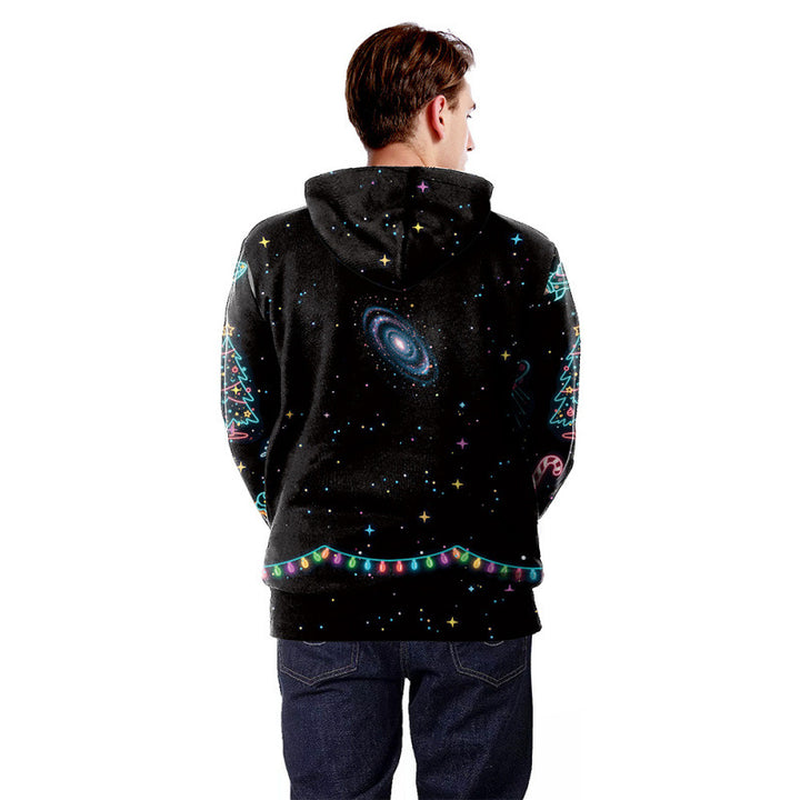 Damen Lustiger Weihnachts-Kapuzenpullover Echoarchiv