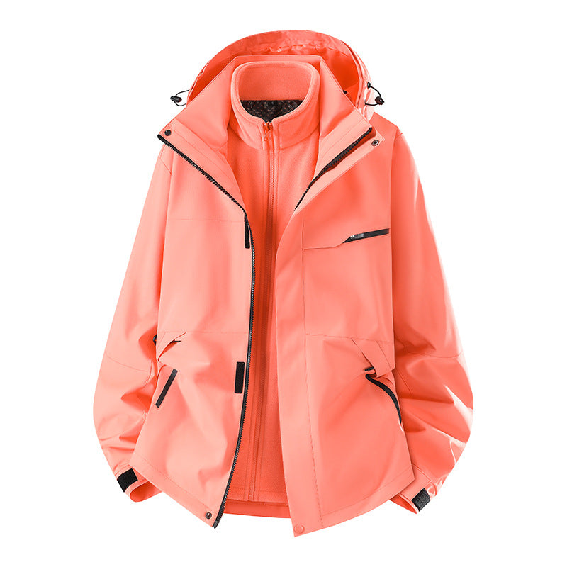 Damen funktionale Regenjacke Echo Archiv