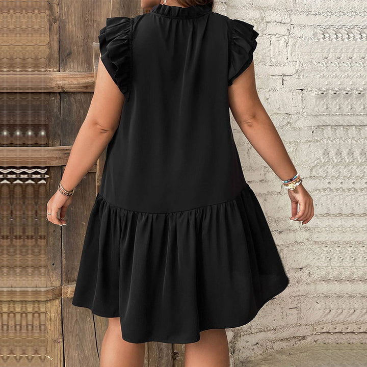 Damen Sommerkleid mit Rüschen und Taschen Echo Archiv