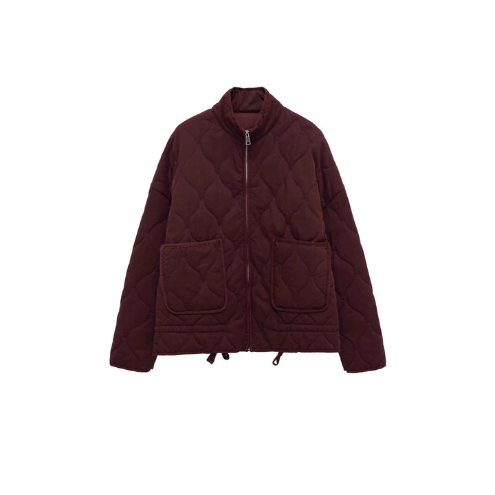 Damen Steppjacke mit Stehkragen, Kissensteppung und Tunnelzug Echo Archiv