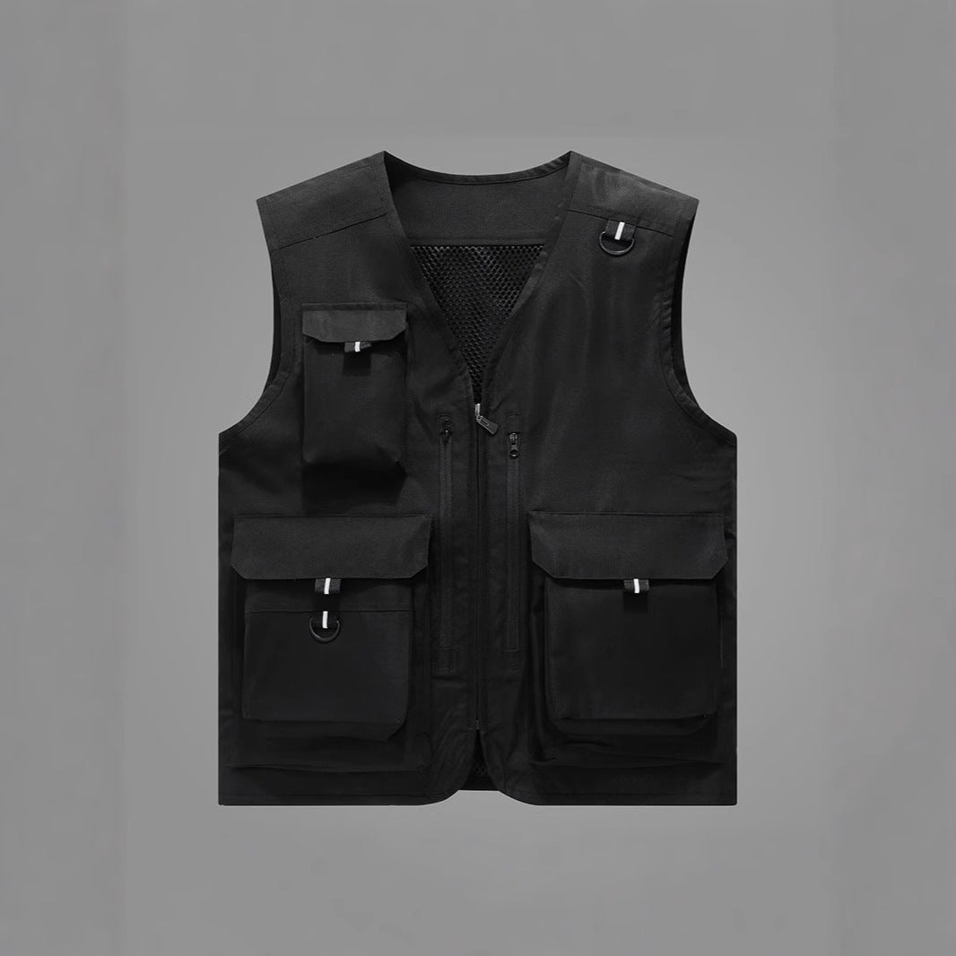 Herren Multifunktionale Outdoor-Weste mit zahlreichen Taschen Echo Archiv
