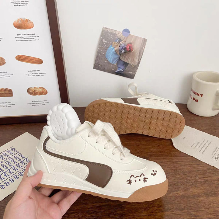 Damen Komfortable Freizeit-Sneaker mit verspielten Tiermotiven Echo Archiv