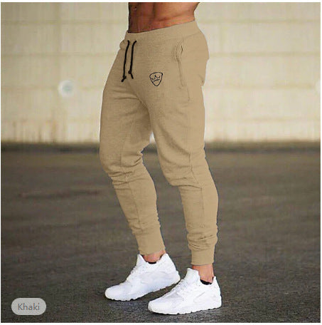 Herren Sweatpants mit schmalem Schnitt und elastischem Bund Echoarchiv