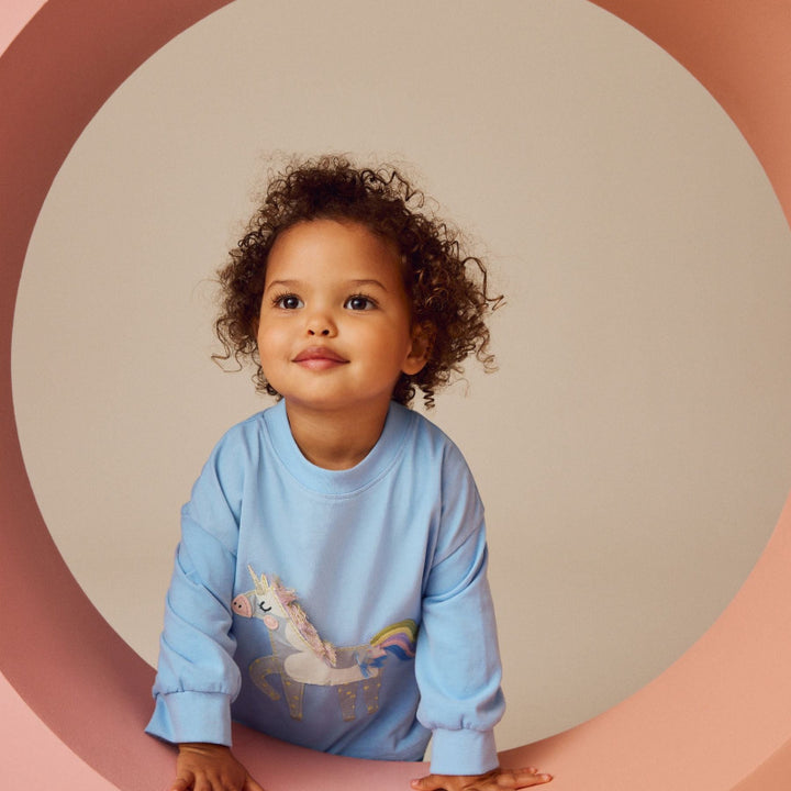 Mädchen Sweatshirt mit bezauberndem Einhorn-Design Echo Archiv
