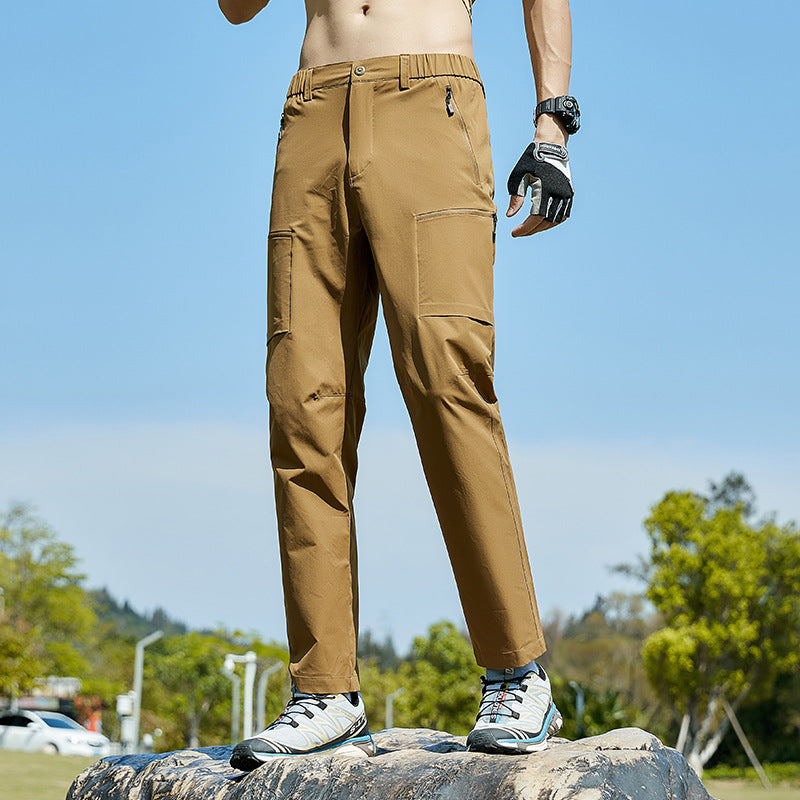 Herren Technische Trekkinghose mit Stretch wasserabweisender Oberfläche und Cargo-Taschen Echo Archiv
