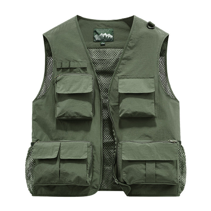 Herren Multifunktionale und atmungsaktive Outdoor-Weste Echo Archiv
