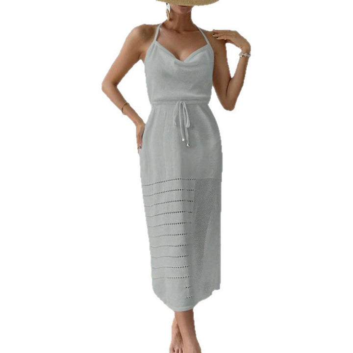 Damen luftiges Strandkleid mit verstellbarem Träger Echo Archiv
