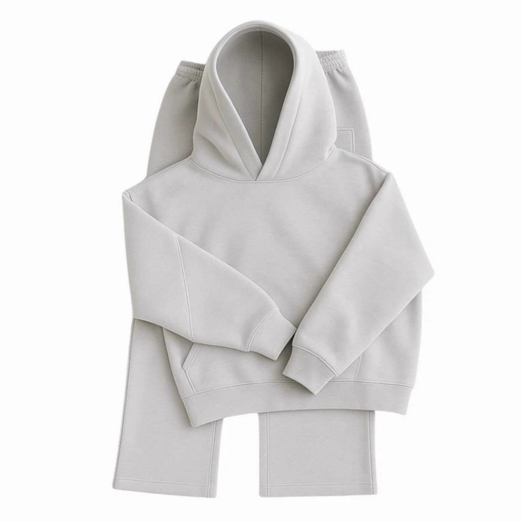 Damen Sportliches Hoodie-Set – Auréline
