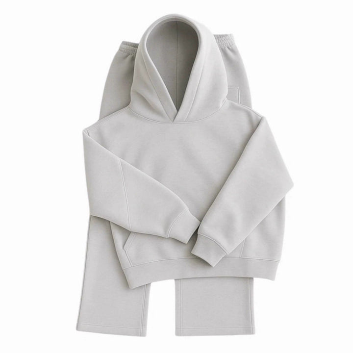 Damen Sportliches Hoodie-Set