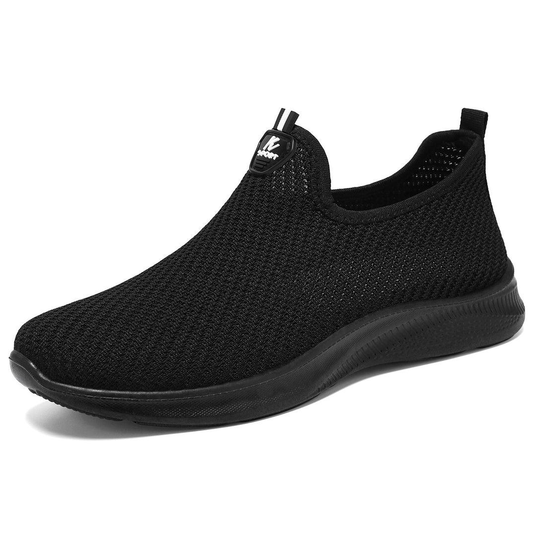 Damen nan nahtloser Komfort-Slip-On Sneaker mit feinem Stricknetz, elastischem Einstieg und reaktiver Leichtdämpfung Echo Archiv
