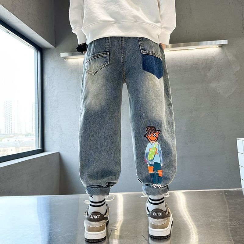 Herren lässige Baggy-Jeans mit einzigartigem Design Echo Archiv