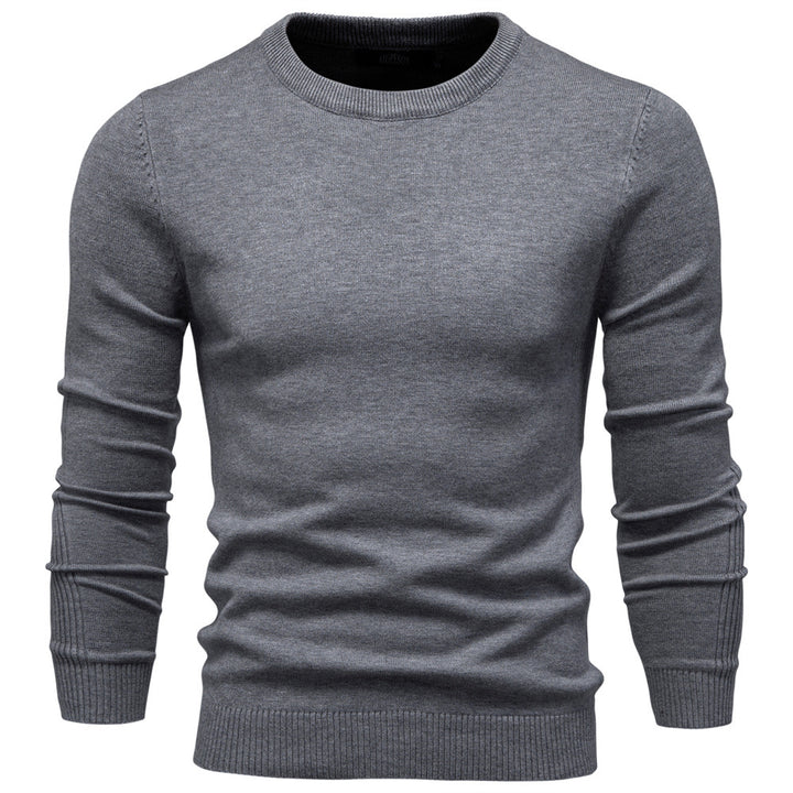 Herren Rundhals Pullover aus hochwertiger Baumwolle Echoarchiv