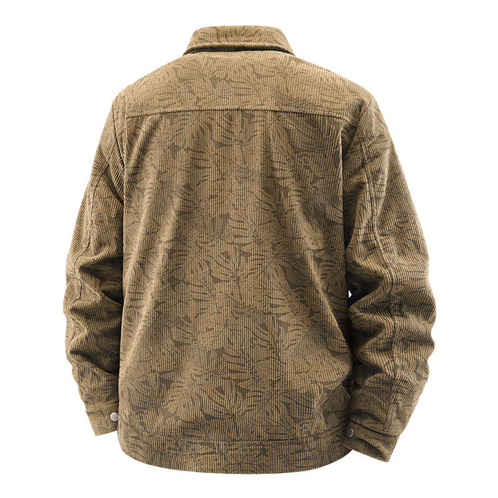 Herren Gemusterte Baumwolljacke Echo Archiv