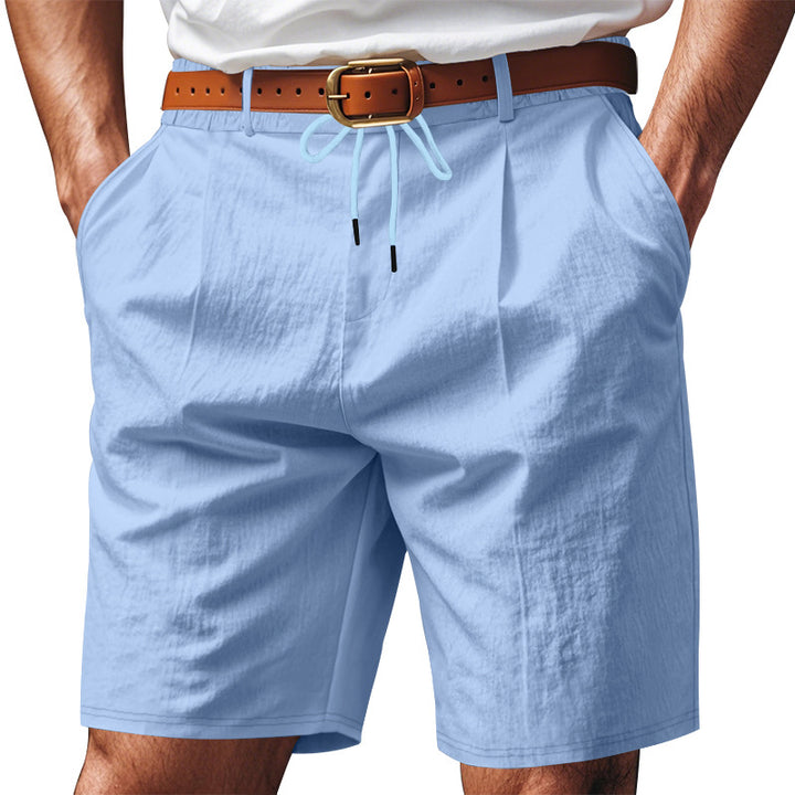 Herren lockere Shorts mit elastischem Bund und Kordelzug Echoarchiv